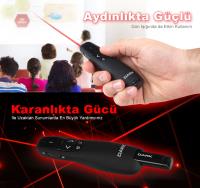 DARK DK-AC-Dark WP07 Kırmızı Lazerli Wireless Presenter Sunum Kumandası